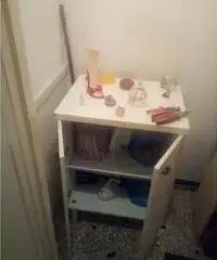 MOBLETTO BIANCO  e trabacca MOBLETTO BIANCO  e trabacca