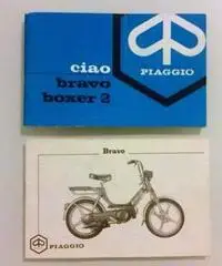 Piaggio Ciao Bravo Boxer 2 - Libretti Uso e Manutenzione - Trieste