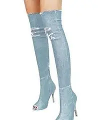 STIVALI DI JEANS E SU ROMA.GRAZIEEE