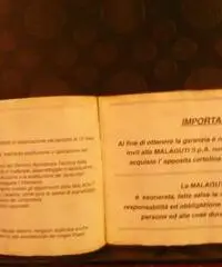 Malaguti libretto uso e manutenzione - Milano