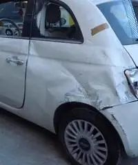 Fiat 500 lounge 1200 benzina sinistrata - Roma Fiat 500 lounge 1200 benzina sinistrata - Roma