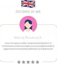 Insegnante di Inglese Madrelingua