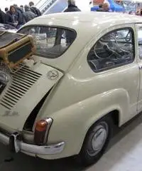 Fiat 600/D Fanalona auto d'epoca iscritta ASI - Roma