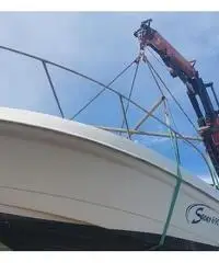 Barca Saver 690 open senza motore