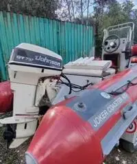 Vendita gommone + motore +carrello