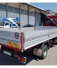 Autocarro IVECO 75E15 +gru Heila 4500 2S+Cass.Fiss