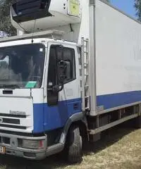 EUROCARGO 75E18 ANNO 2002 FRIGO CON GANCIERE CARNE