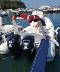 Gommone 6,70 legar con carrello