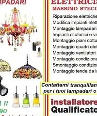 Elettricista installazione lampadari Prenestina