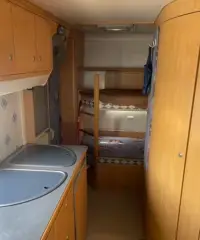 Camper mansardato 7 posti knaus su ducato