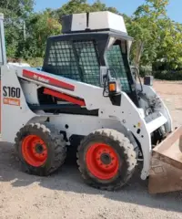 Minipala bobcat s 160 hf, targata e forche Minipala bobcat s 160 hf, targata e forche