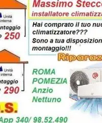 Montaggio condizionatore Infernetto Roma Montaggio condizionatore Infernetto Roma