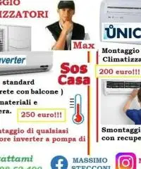 Montaggio condizionatore Infernetto Roma Montaggio condizionatore Infernetto Roma