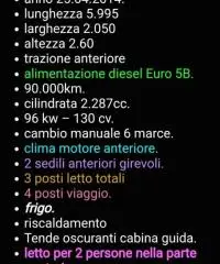 Camper Van Carmann Davis 590 4 posti Camper Van Carmann Davis 590 4 posti