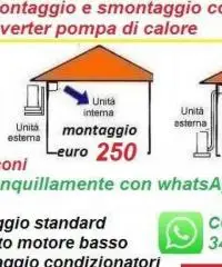 Montaggio condizionatore Ardea colle Romito e litorale