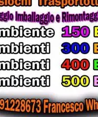 Traslochi 2 Ambienti 300 euro in Campania Traslochi 2 Ambienti 300 euro in Campania