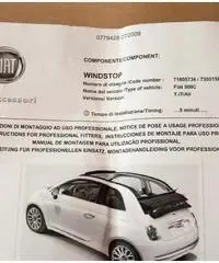 Windstop frangivento Fiat 500C - Monza