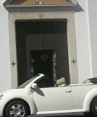 NEW BEETLE CABRIO PER MATRIMONI NOLEGGIO AUTO CERIMONIE PZ - Potenza