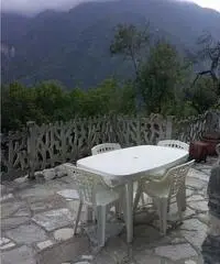 Vista panoramica in Val Germanasca Vista panoramica in Val Germanasca