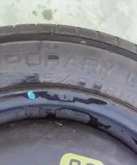 Ruotino di scorta citroen c3 125/80 r 15