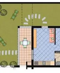 BILOCALE CON GIARDINO GOLFO ARANCI 230 METRI DA SPIAGGIA BILOCALE CON GIARDINO GOLFO ARANCI 230 METRI DA SPIAGGIA