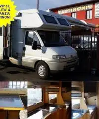 LAIKA ECOVIP 3 L CAMPER USATO 5-6 POSTI -2001 GARANTITO LAIKA ECOVIP 3 L CAMPER USATO 5-6 POSTI -2001 GARANTITO