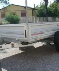 Carrello sponde alluminio Rampe salita Centina