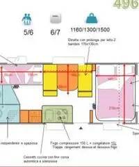 CARAVELAIR ANTARES  496 -7 POSTI (3 CASTELLO) FINE SERIE CARAVELAIR ANTARES  496 -7 POSTI (3 CASTELLO) FINE SERIE