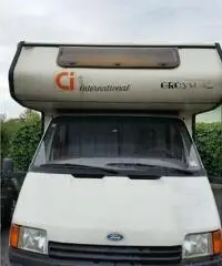 Offro camper Ford transit del 1990 2400 cc
