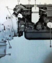 Motore turbodiesel volvo penta 130 hp 6 cilindri