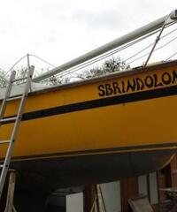 Barca a vela Sbrindolona 7 mt