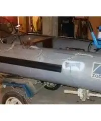 Gommone motore e carrello