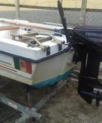 Vendo barca motore evinrude come nuova Vendo barca motore evinrude come nuova