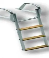 Scaletta in acciaio inox per barca Scaletta in acciaio inox per barca