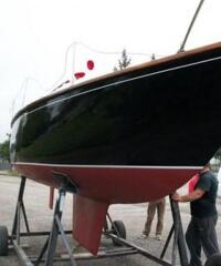 barca a vela CIDER sangiovese anno 1971 lunghezza mt 8