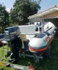 Gommone Selva con Motore YAMAHA YY 70betol e Carrello Ellebi Gommone Selva con Motore YAMAHA YY 70betol e Carrello Ellebi