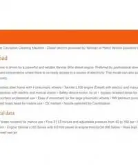 UNDERWATER CAVITATION CLEANING CAVITCLEANER HOT ROAD D Euro 1 UNDERWATER CAVITATION CLEANING CAVITCLEANER HOT ROAD D Euro 1