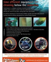 UNDERWATER CAVITATION CLEANING CAVITCLEANER HOT ROAD D Euro 1