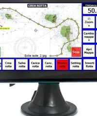 GPS navigatore nautico plotter cartografico display colori 7,0 GPS navigatore nautico plotter cartografico display colori 7,0
