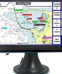 GPS navigatore nautico plotter cartografico display colori 7,0 GPS navigatore nautico plotter cartografico display colori 7,0