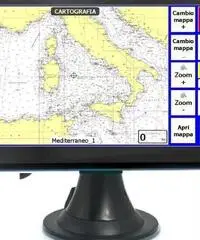 GPS navigatore nautico plotter cartografico display colori 7,0 GPS navigatore nautico plotter cartografico display colori 7,0