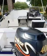 Barca riocross motore evinrude 40cv 4t carrello Barca riocross motore evinrude 40cv 4t carrello