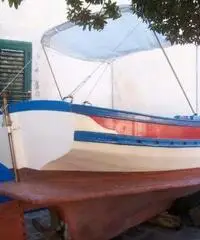 Barca gozzo in legno resinato Barca gozzo in legno resinato