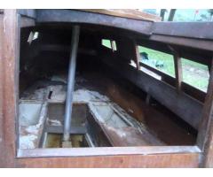 Barca legno antica 7 metri