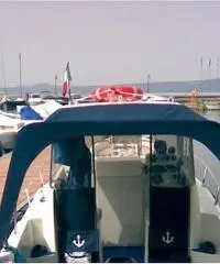 Pilotina perfetto stato Marca SAVER mt.5,40/Motore Yamaha 80 CV.