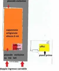 Affitto Capannone in viale VIA DEL LAVORO