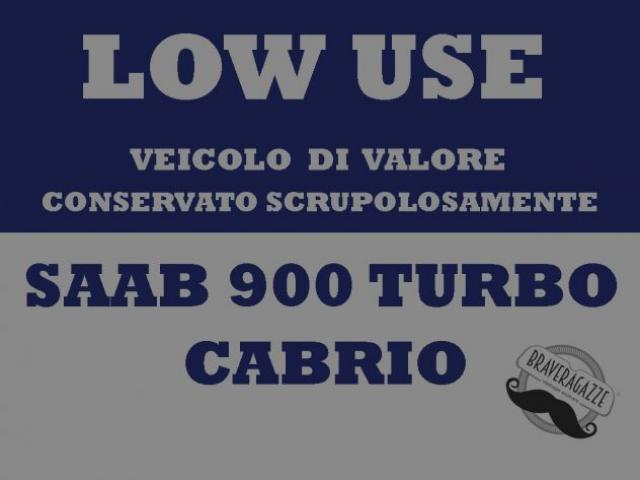 SAAB 900 Turbo Benzina Cabrio