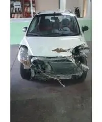 Chevrolet Matiz 800 b/gpl anno 2009 sinistrata Chevrolet Matiz 800 b/gpl anno 2009 sinistrata