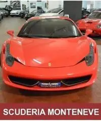 FERRARI 458 ITALIA  SCUDETTI PELLE NERA  rif. 7188680