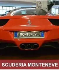 FERRARI 458 ITALIA  SCUDETTI PELLE NERA  rif. 7188680